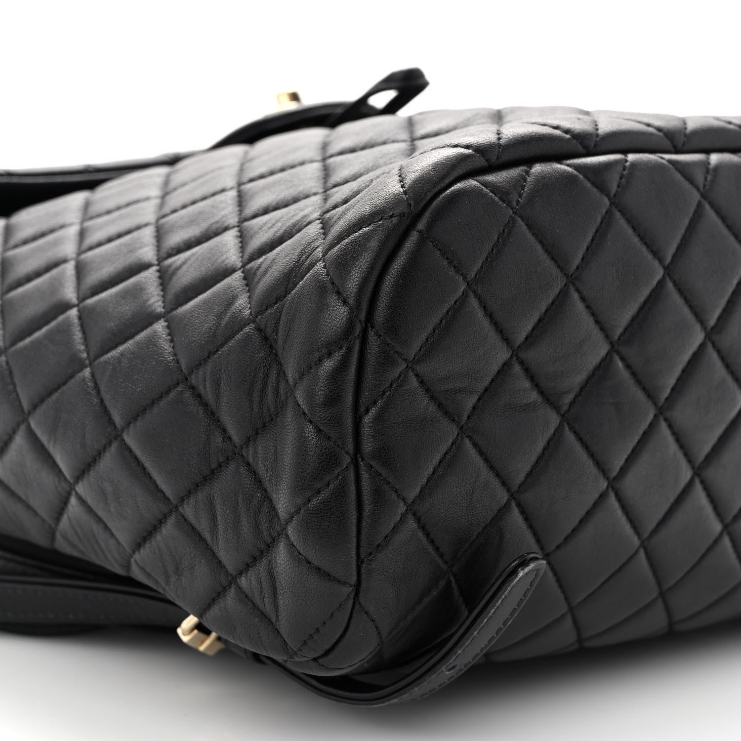 Chanel Lambskin Quilted Large Urban Spirit Backpack Black 9 of 10