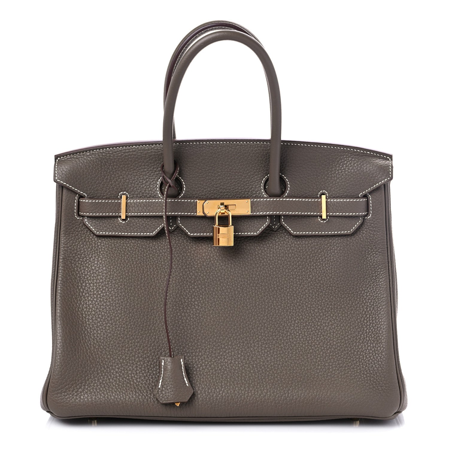 Hermes Togo Birkin 35 Etoupe 1 of 12