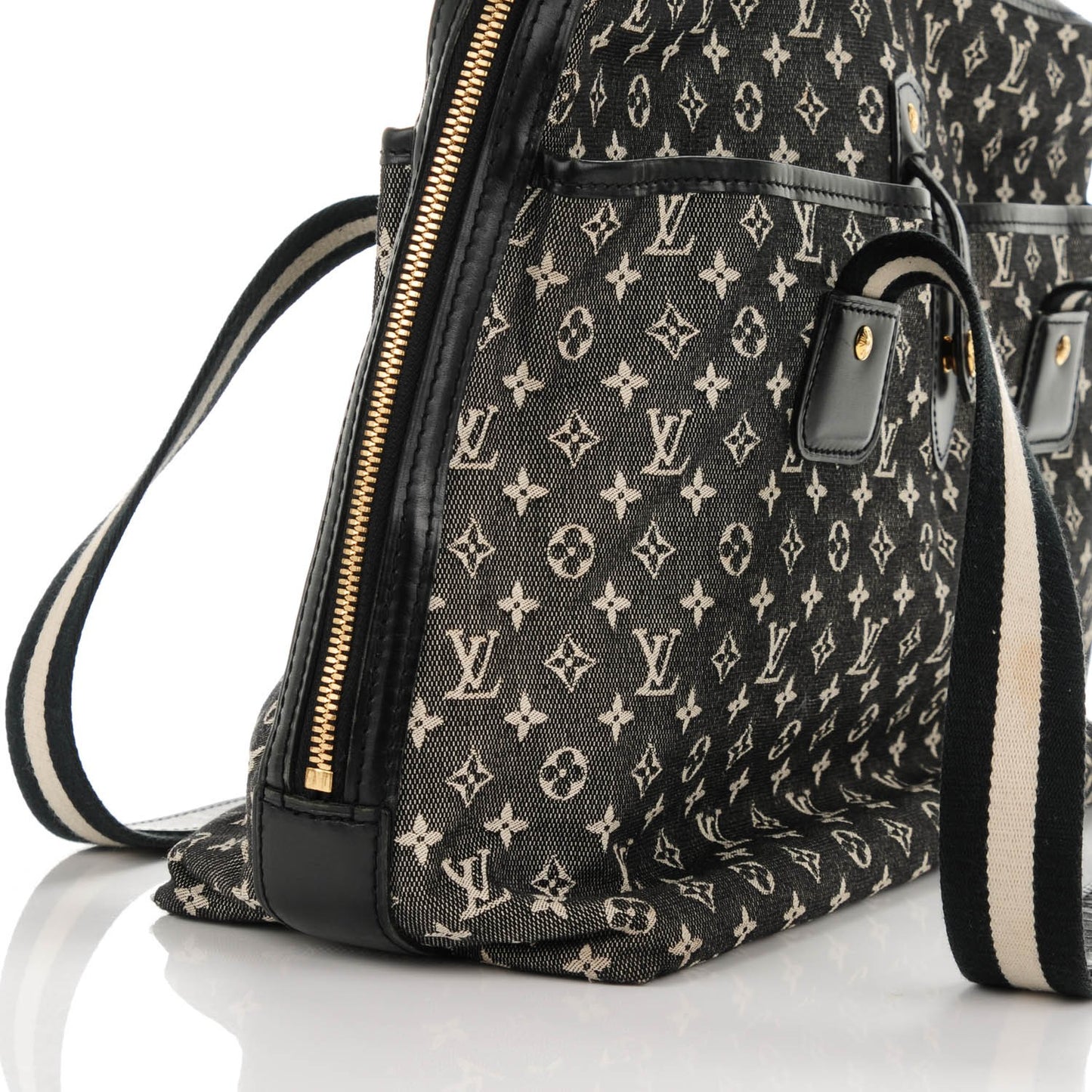 Mini Monogram Mary Kate Cabas Black