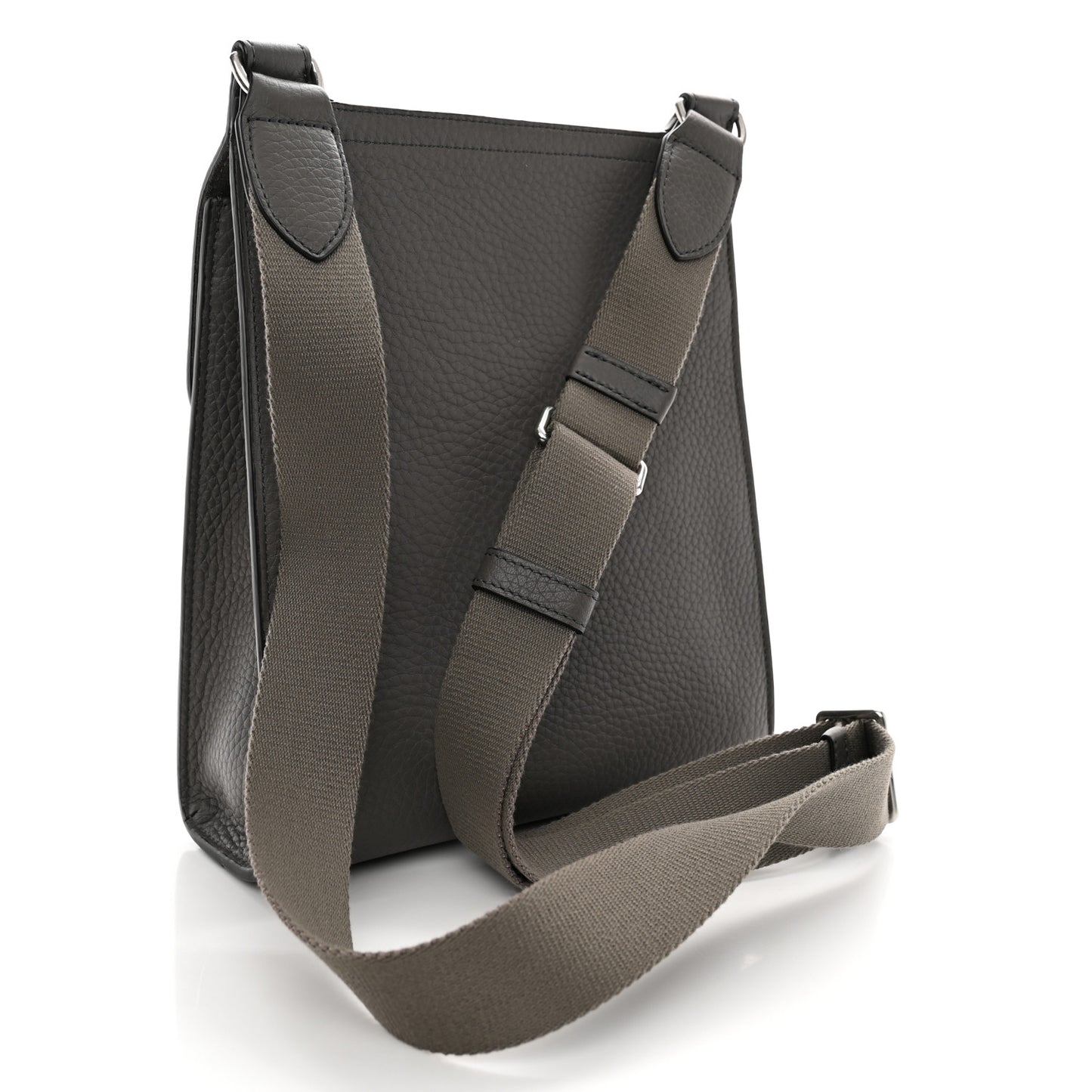 Grain Calfskin New Antony Messenger Crossbody Grey
