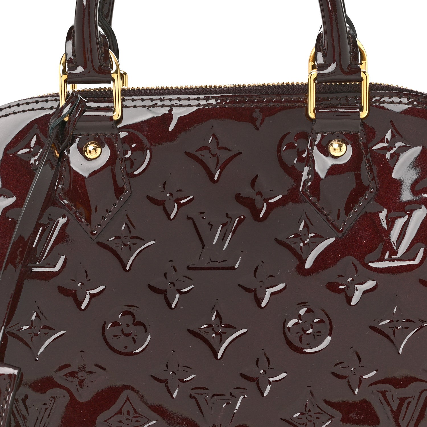 Louis Vuitton Vernis Alma PM Amarante 8 of 13