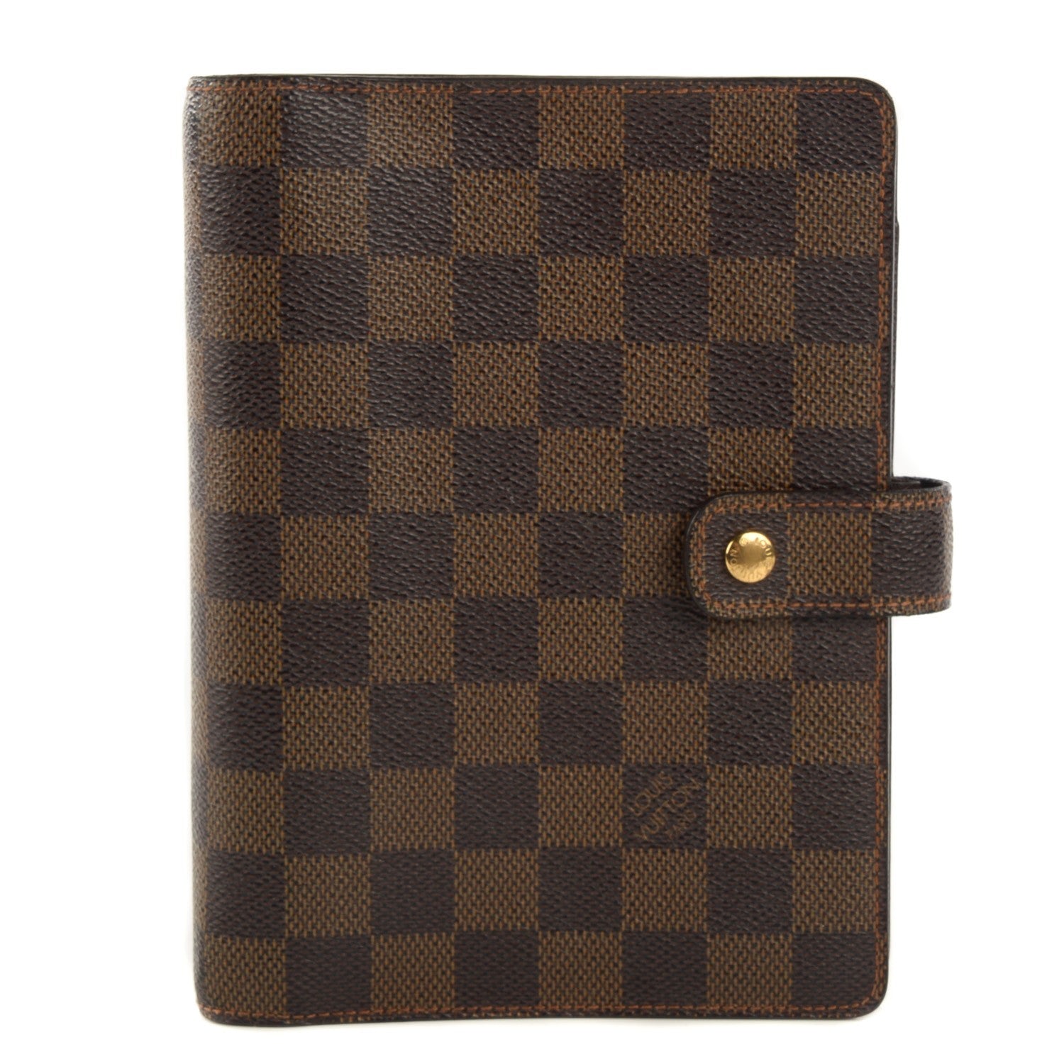 Louis Vuitton Damier Ebene Medium Ring Agenda Cover 1 of 7