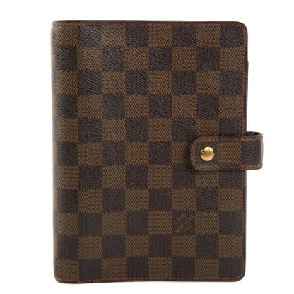 Louis Vuitton Damier Ebene Medium Ring Agenda Cover 1 of 7