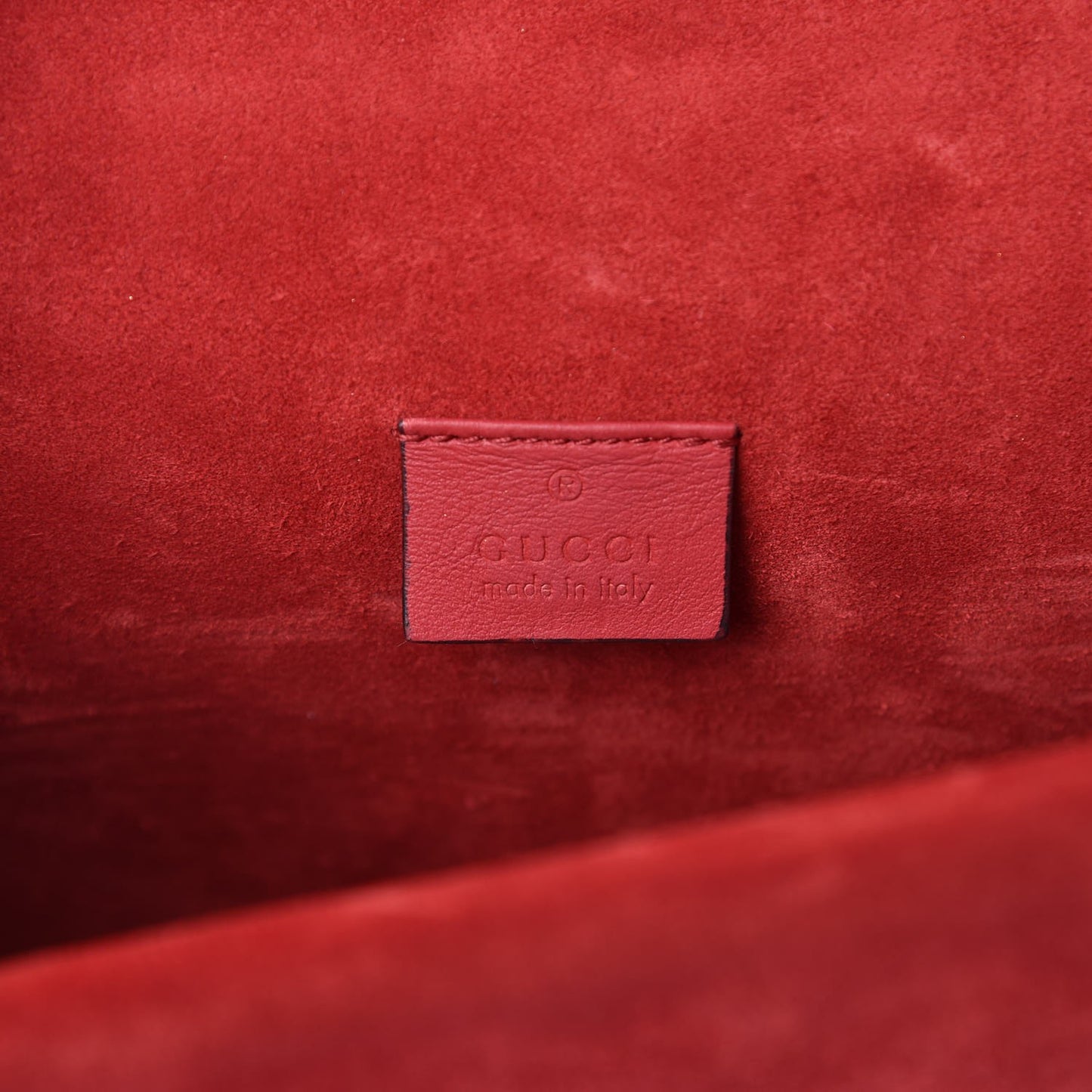 GG Supreme Monogram Dionysus Belt Bag Red