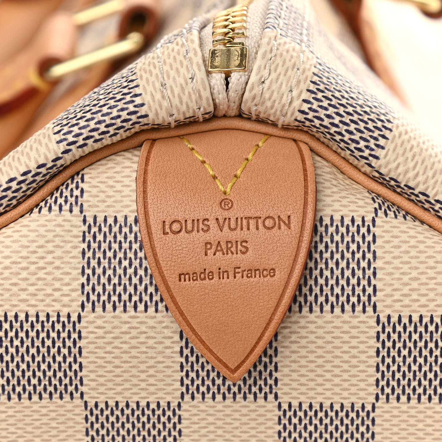 Louis Vuitton Damier Azur Speedy 35 6 of 10
