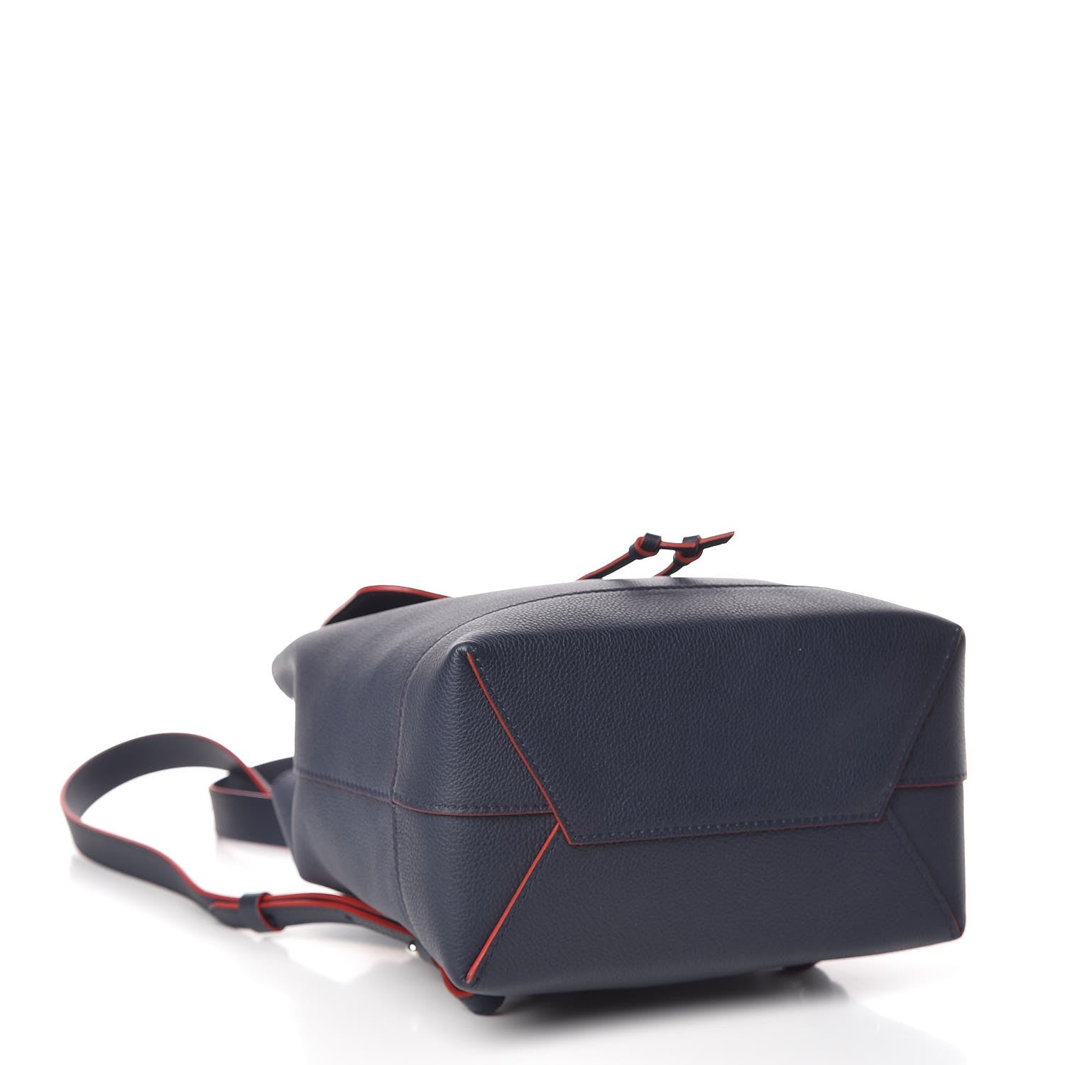Louis Vuitton Soft Calfskin Lockme Backpack Marine Rouge 4 of 13
