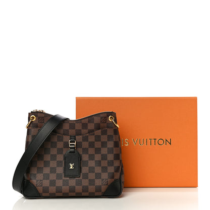 Louis Vuitton Damier Ebene Odeon PM Black 12 of 12