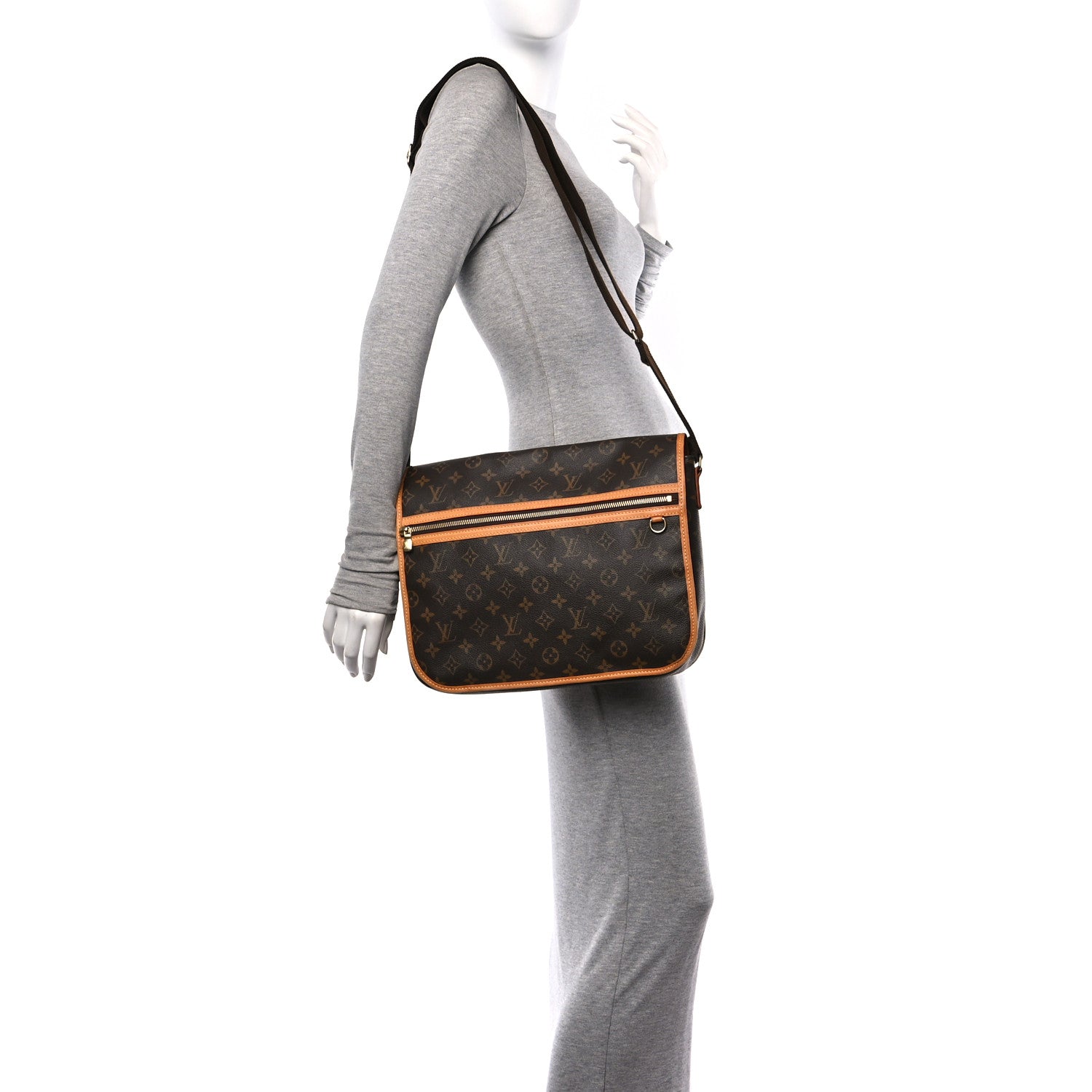 Louis Vuitton Monogram Bosphore GM Messenger Bag 3 of 9