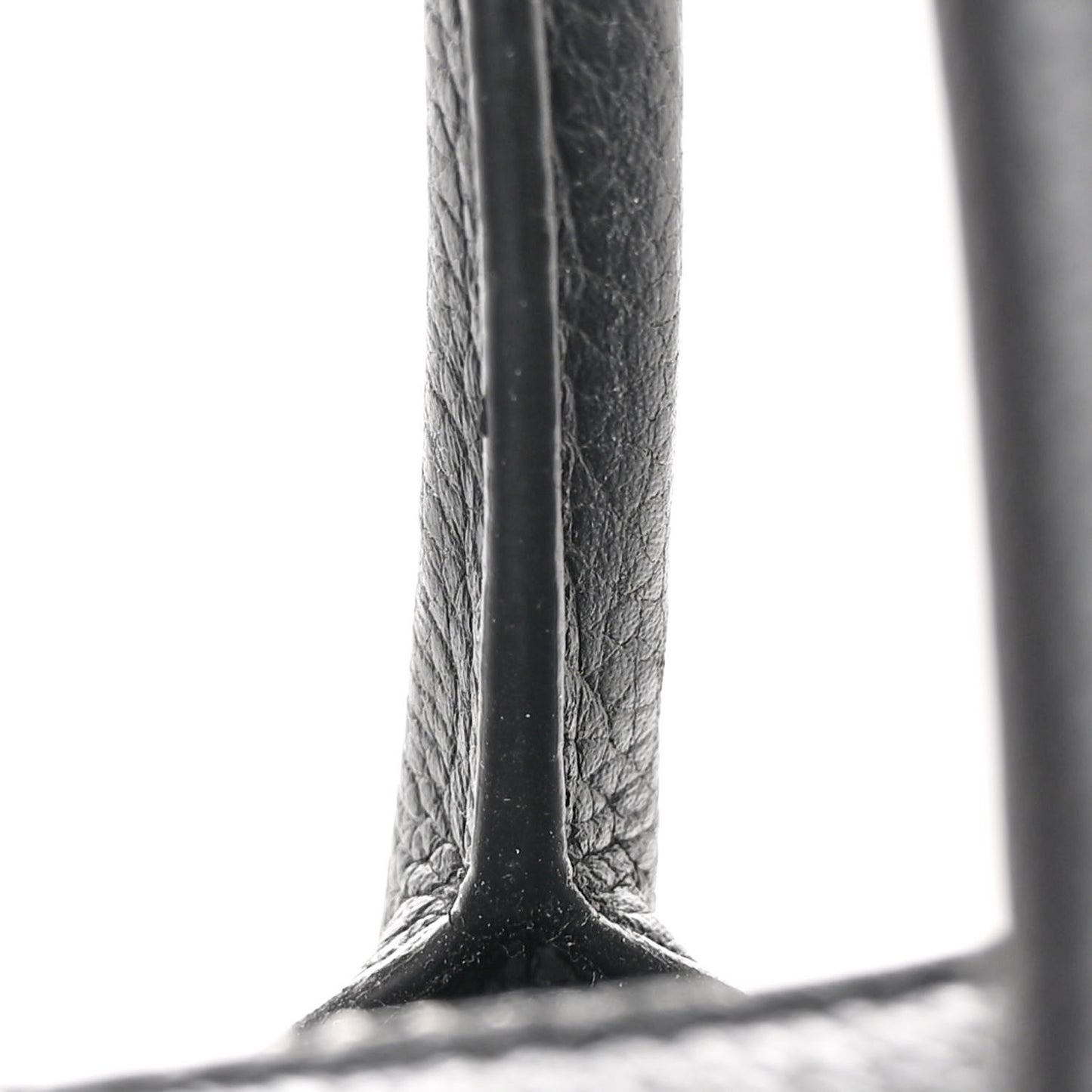 Grained Calfskin Medium Souple Sac De Jour Duffle Black