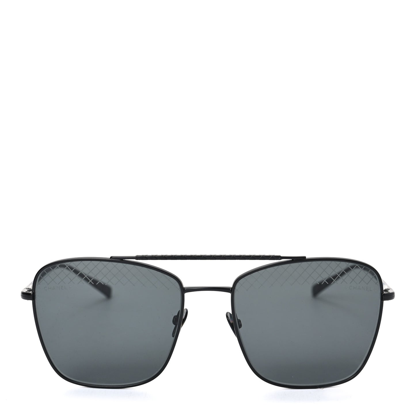 Metal Pilot Sunglasses 4256 Black