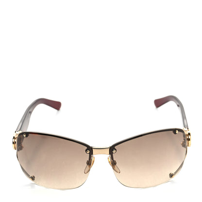 Gucci Crystal GG 2820/F/S Sunglasses Brown 2 of 7