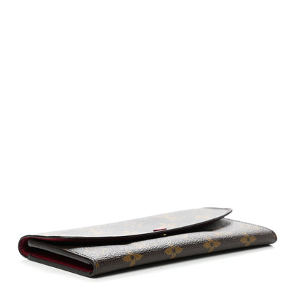 Louis Vuitton Monogram Emilie Wallet Fuchsia 4 of 9