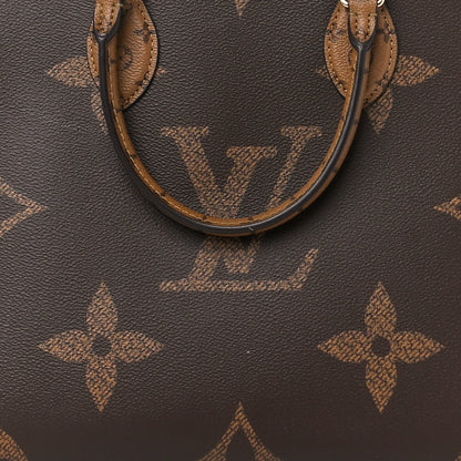 Louis Vuitton Reverse Monogram Giant Onthego MM 7 of 9