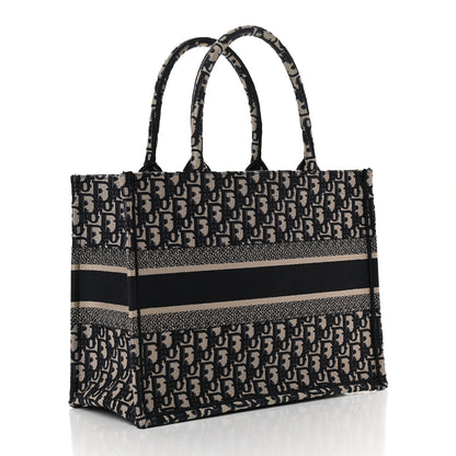 Christian Dior Oblique Medium Book Tote Blue Multicolor 3 of 9