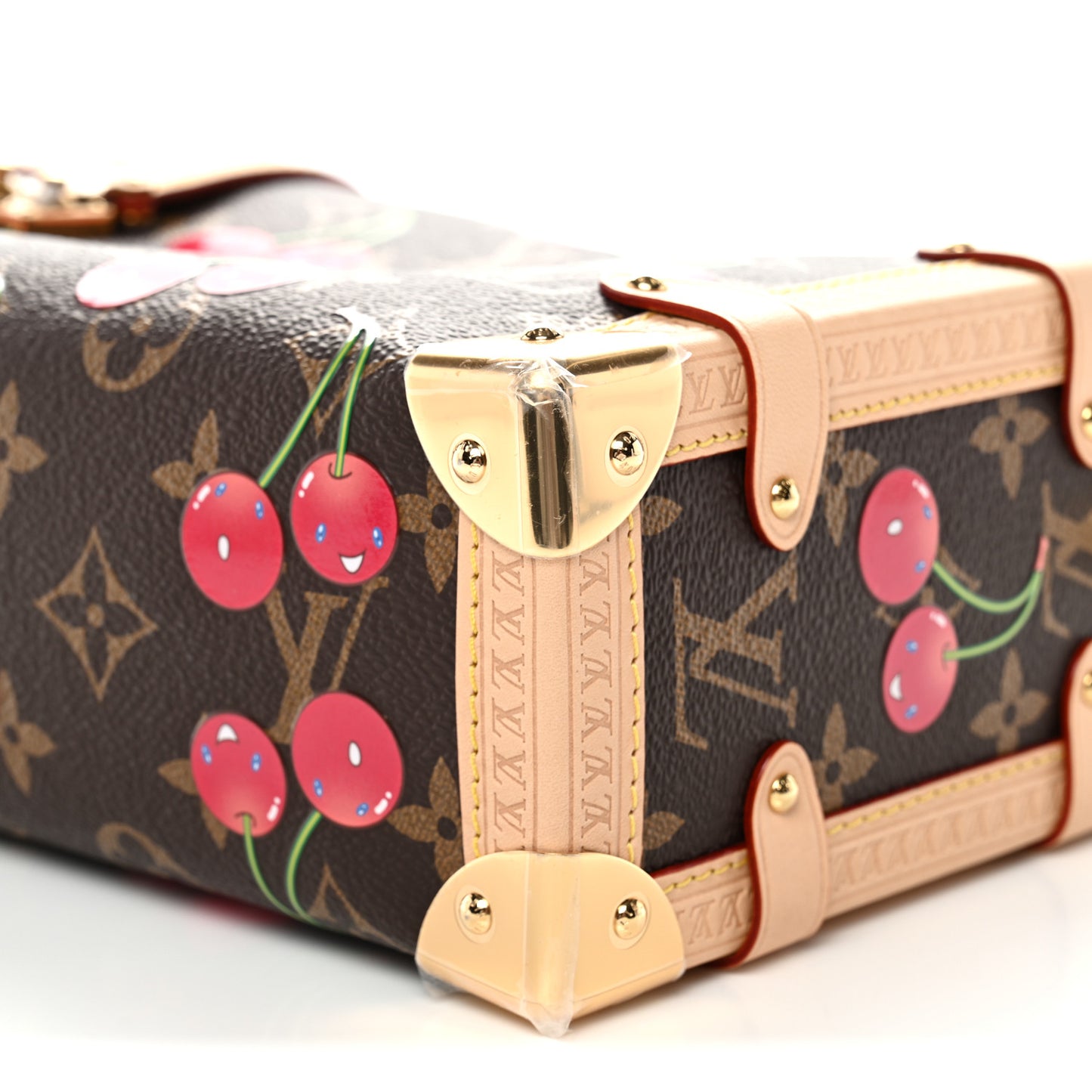 LV X TM Monogram Cerises Side Trunk MM
