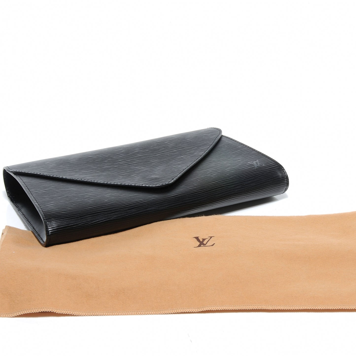 Epi Art Deco Clutch Black