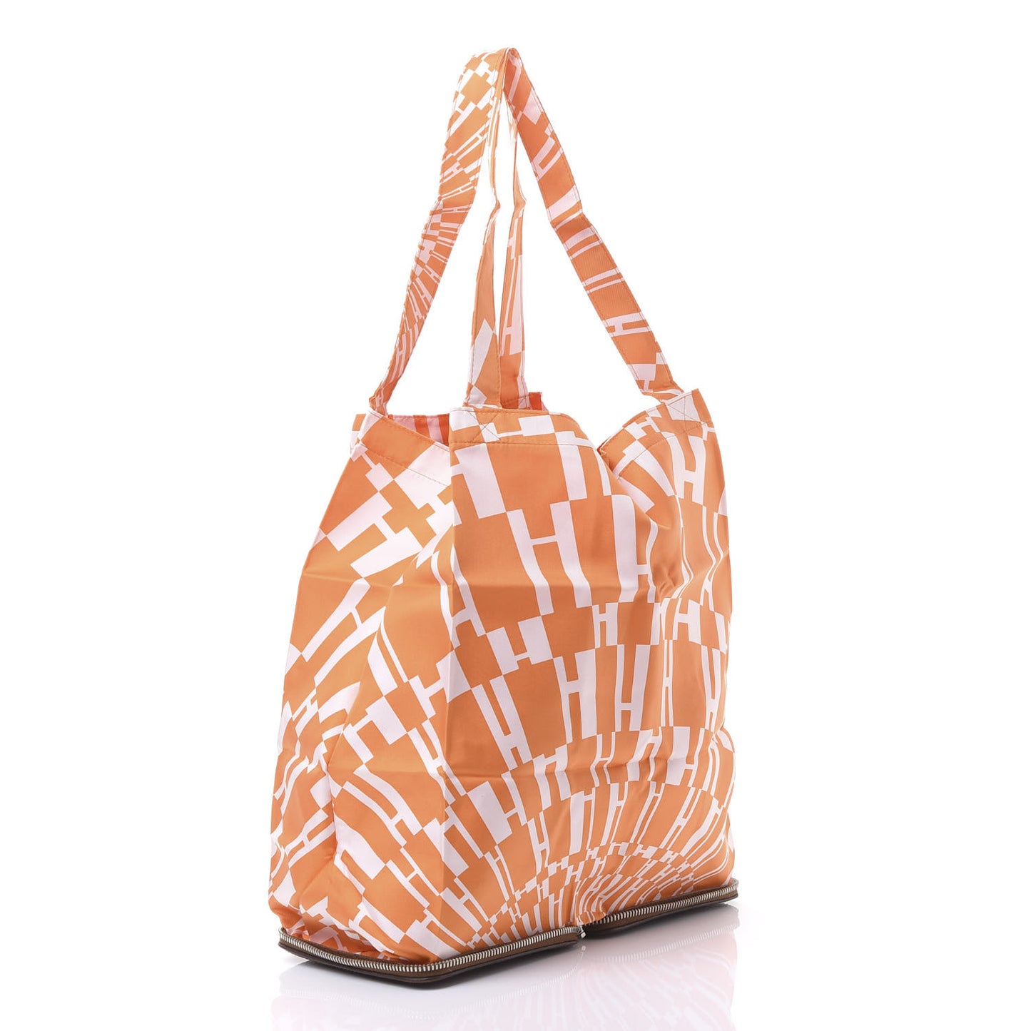 Buffle Silky Pop Shopper Tote Orange