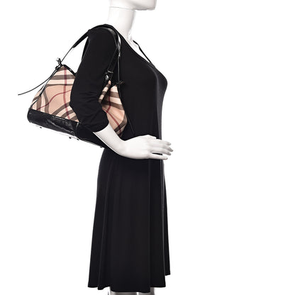 Burberry Supernova Check Tote Black 2 of 12