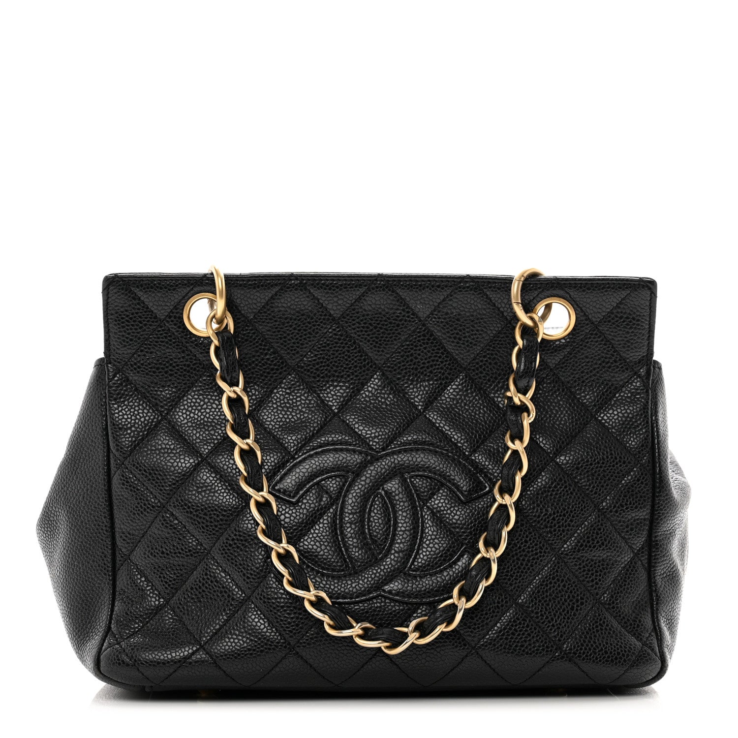 Chanel Caviar Quilted Petit Timeless Tote PTT Black 1 of 11