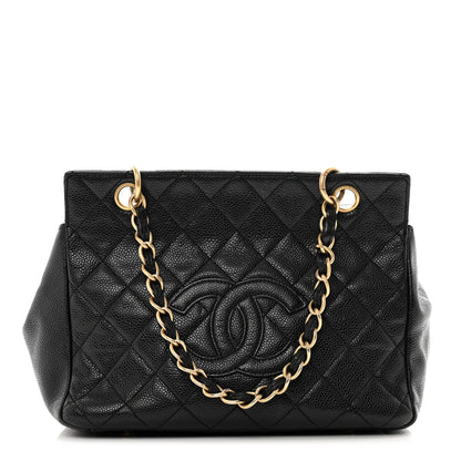 Chanel Caviar Quilted Petit Timeless Tote PTT Black 1 of 11