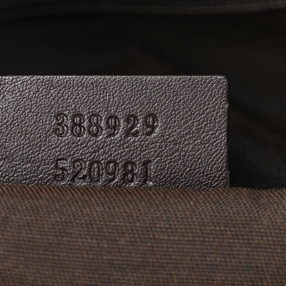 Gucci GG Supreme Monogram Medium Joy Tote Dark Brown 7 of 13