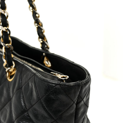Chanel Lambskin Quilted Tote Black 17 of 30
