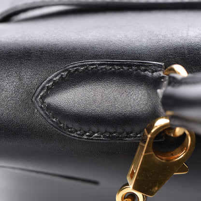 Hermes Box Kelly Sellier 35 Black 9 of 53