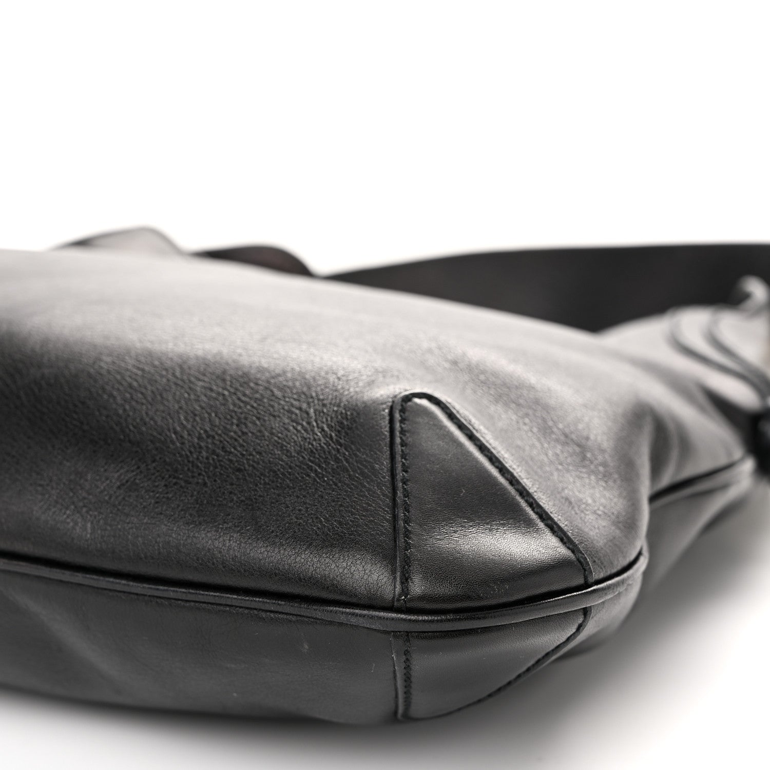 Gucci Calfskin Creole Hobo Black 10 of 10