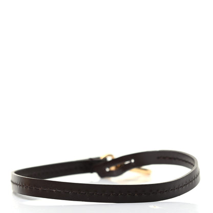 Louis Vuitton Calfskin Pochette Accessories Strap Brown 2 of 3