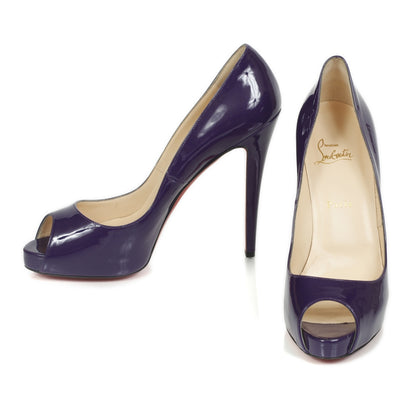 Christian Louboutin Patent Very Prive 120 Pumps 41 Purple 1 of 9