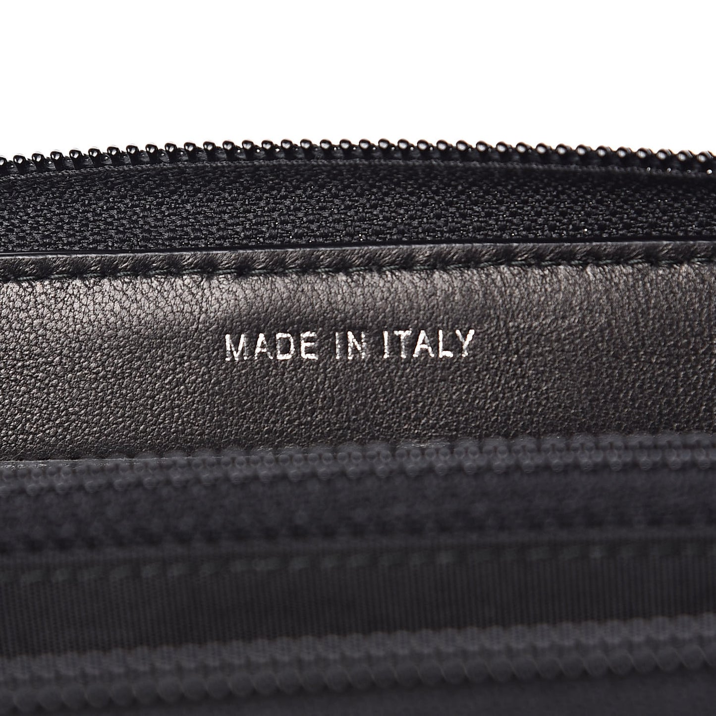 Caviar Quilted Small Boy Zip Around Wallet Black