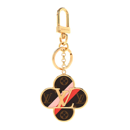 Louis Vuitton Metal Monogram Into The Flower Bag Charm Key 1 of 5
