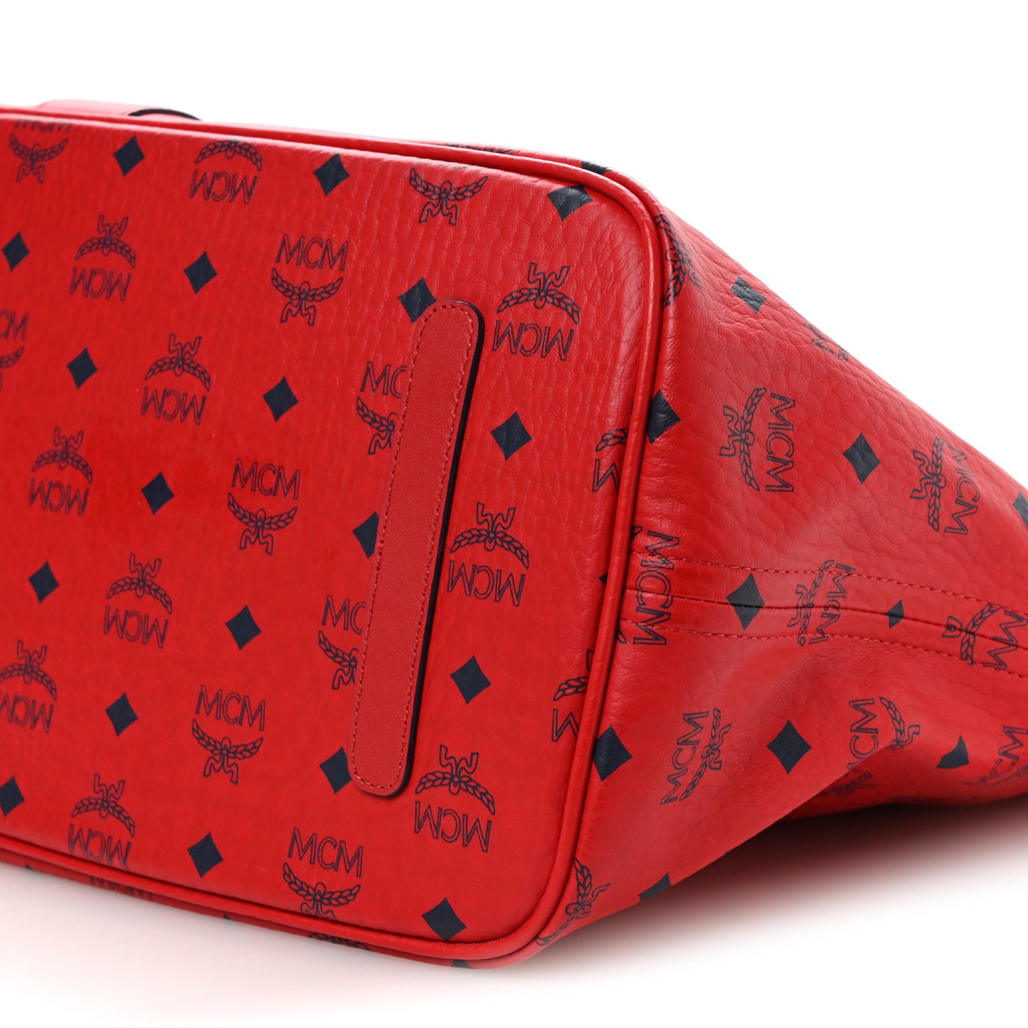 Visetos Large Liz Reversible Shopper Tote Candy Red