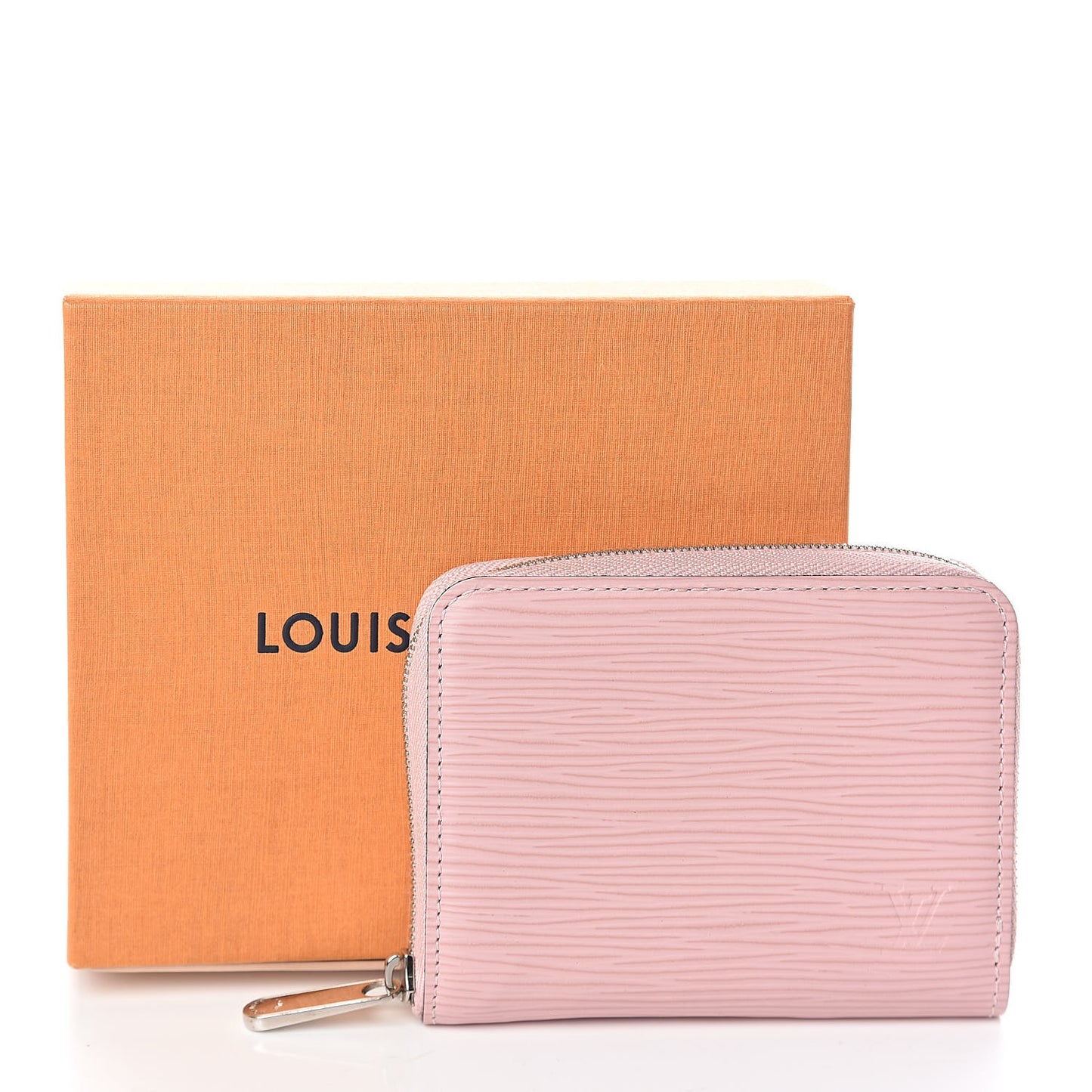 Epi Zippy Coin Purse Rose Ballerine