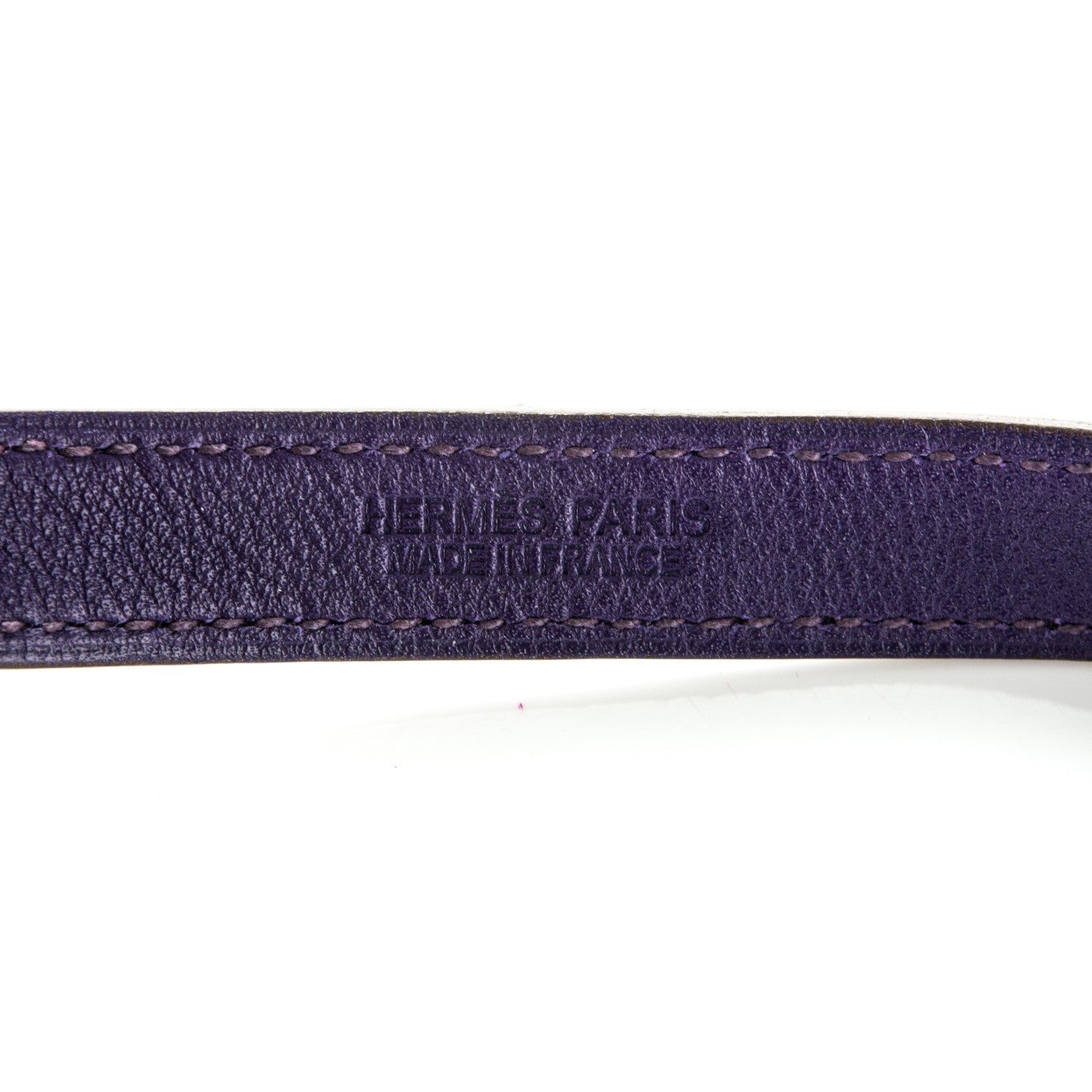 Hermes Swift Baby Pavane Double Tour Bracelet XS Iris 5 of 6