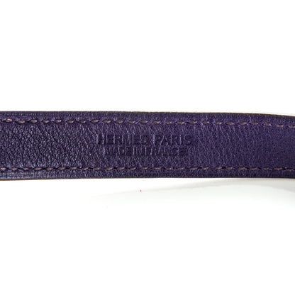 Hermes Swift Baby Pavane Double Tour Bracelet XS Iris 5 of 6