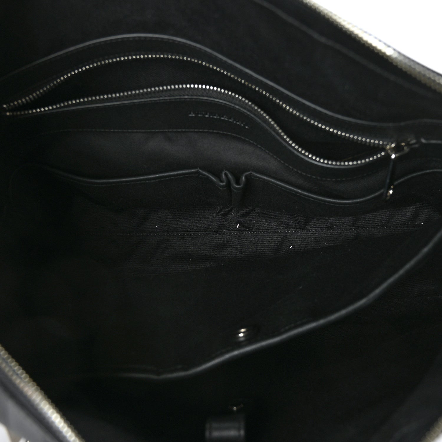 Burberry London Check Large Briefcase Black 5 of 9