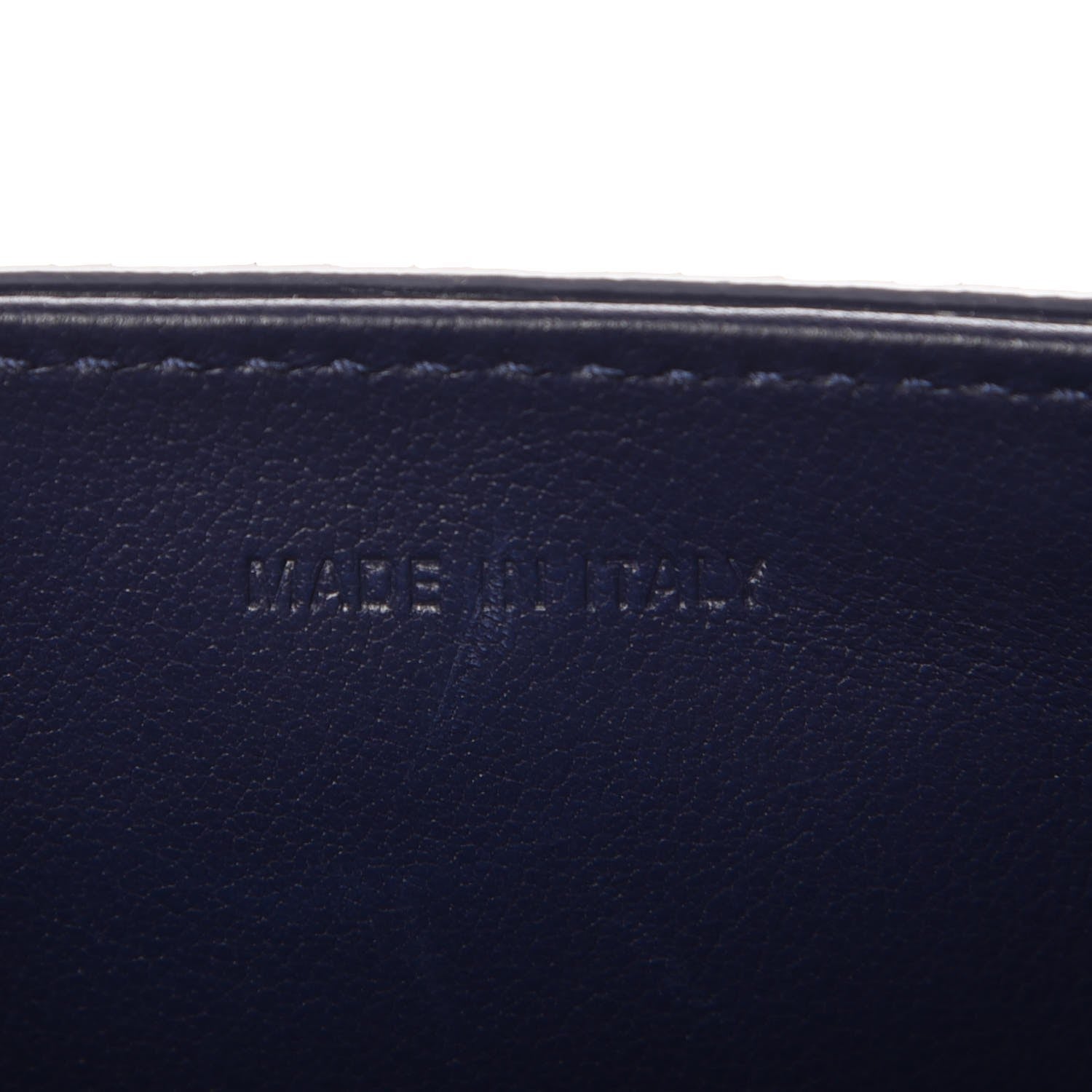 Christian Dior Grained Calfskin Mini Diorever Flap Blue Gris 8 of 9