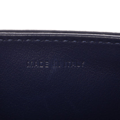 Christian Dior Grained Calfskin Mini Diorever Flap Blue Gris 8 of 9