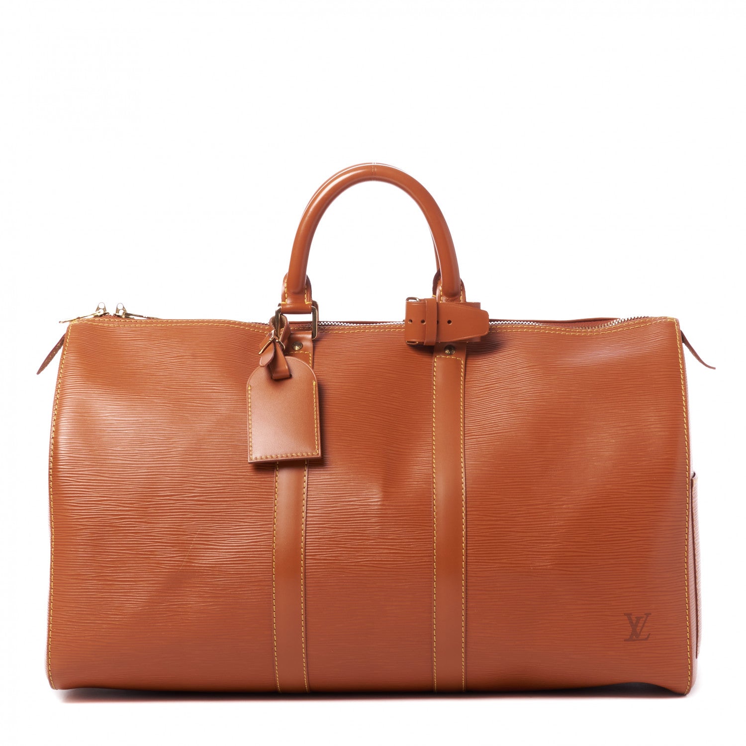 Louis Vuitton Epi Keepall 45 Cipango 1 of 9