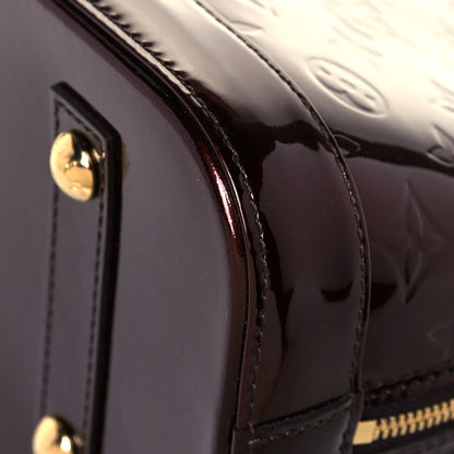 Louis Vuitton Vernis Alma PM Amarante 9 of 11