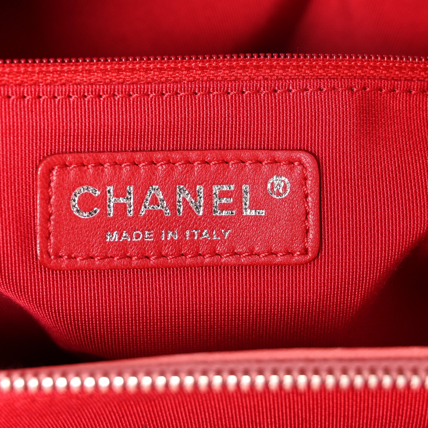 Chanel Vinyl Lipstick Ligne Tote Pink 6 of 10