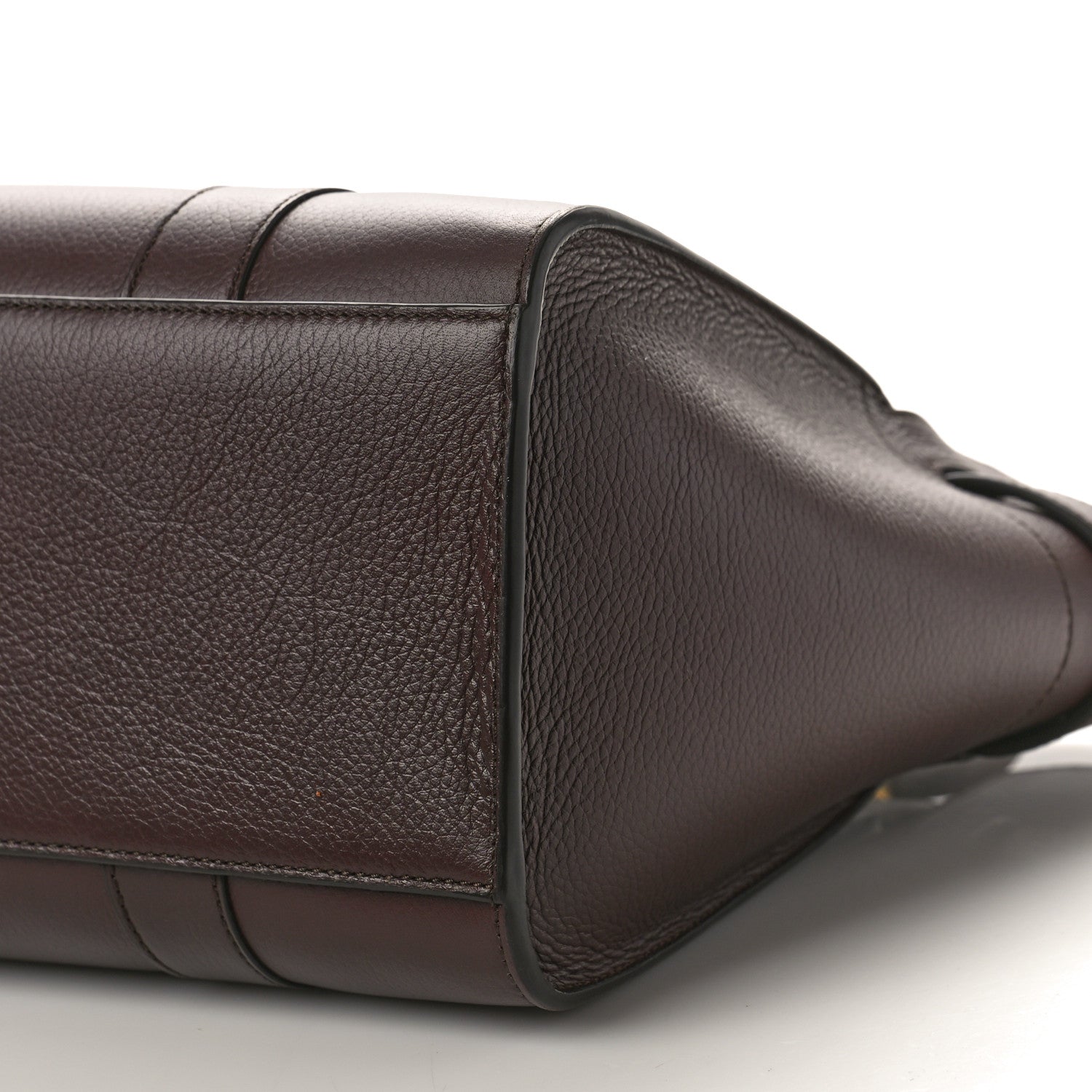 Mulberry Grain Vegetable Tanned Calfskin Small Zipped Bayswater Oxblood 9 of 9