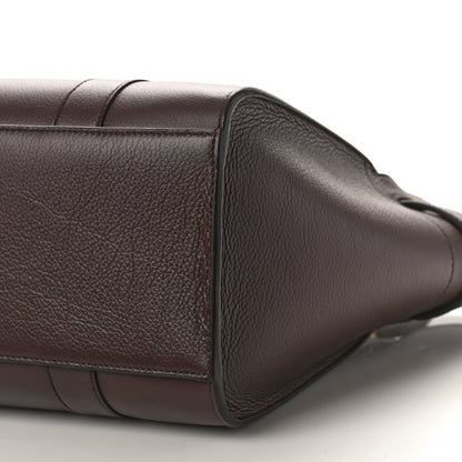 Mulberry Grain Vegetable Tanned Calfskin Small Zipped Bayswater Oxblood 9 of 9
