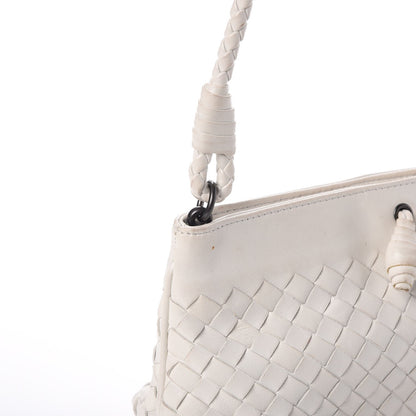 Bottega Veneta Nappa Intrecciato Mini Shoulder Bag White 14 of 19