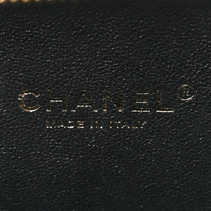 Chanel Caviar Quilted Small CC Filigree Vanity Case Black 6 of 10