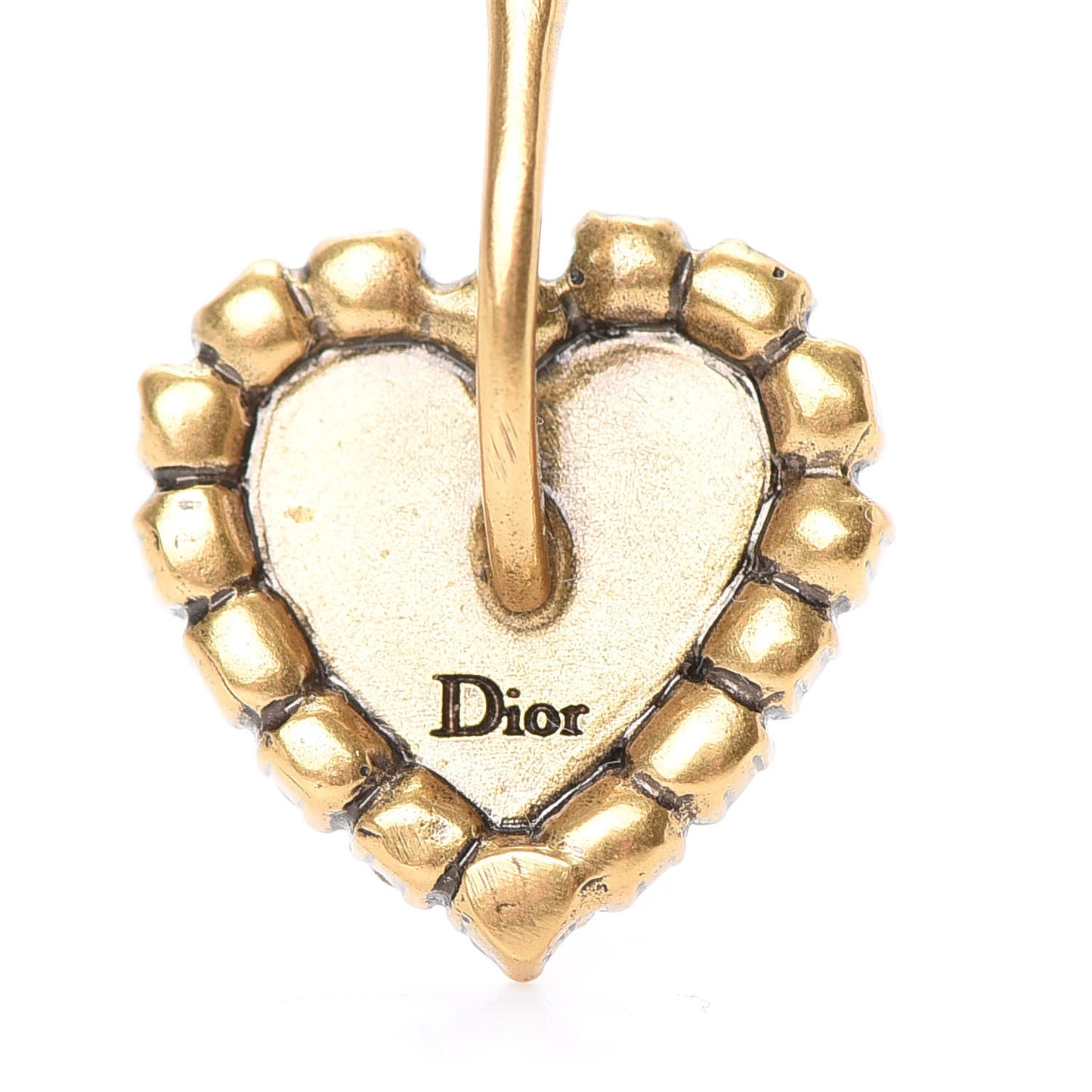 Metal Bee J'Adior Earrings Aged Gold