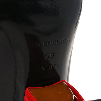 Balenciaga Calfskin Bistrot Boots 39 Black 7 of 9