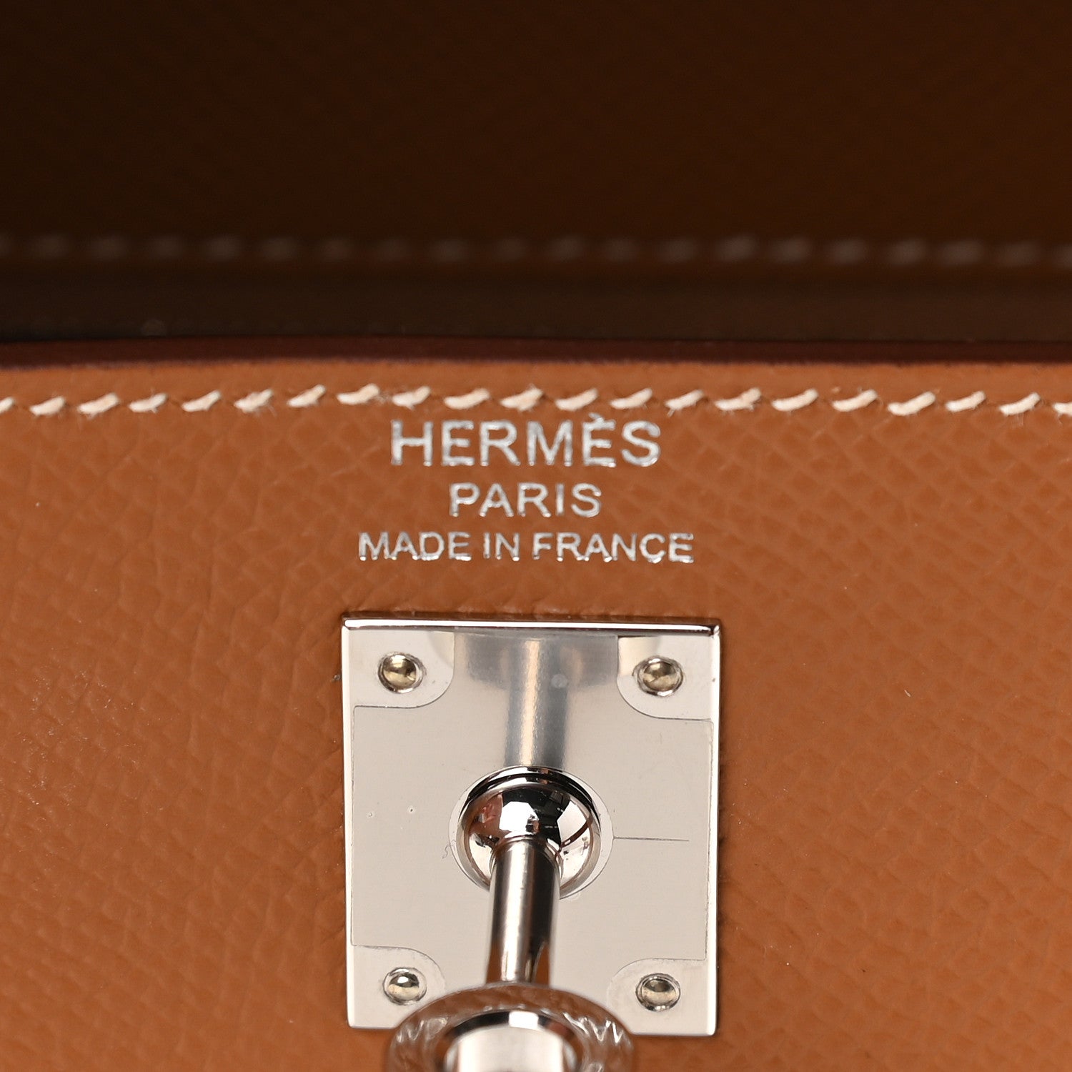Hermes Epsom Kelly Sellier 25 Gold 6 of 11