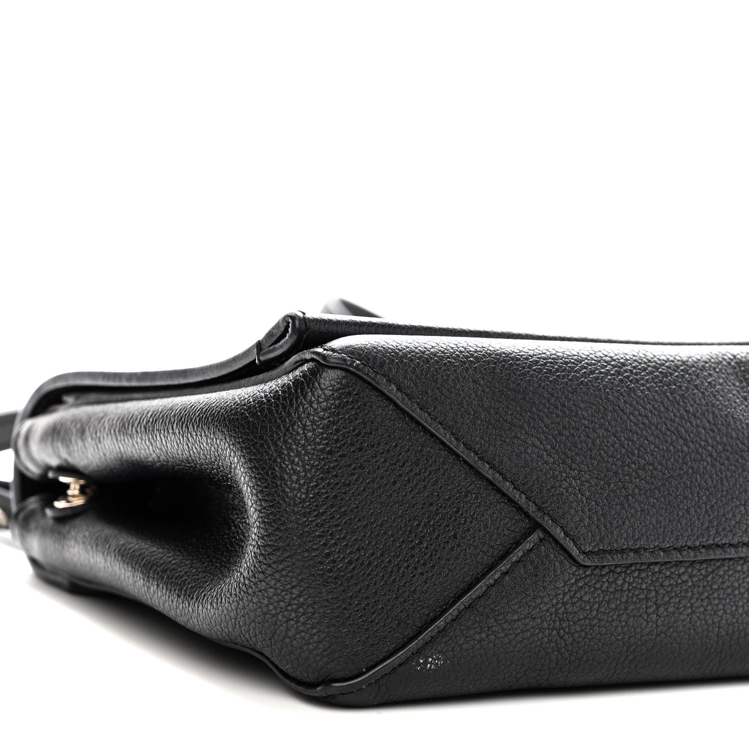 Louis Vuitton Calfskin Lockme II Chain Bag BB Black 8 of 10